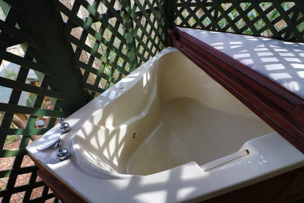 Mountain Cabin 2B Jacuzzi #10 Хелен Экстерьер фото